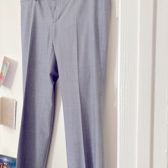 Banana Republic Logan Fit Pinstriped Pants - Picture 4 of 11